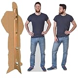 Personalised Life Size Cardboard Cutout | Custom High Resolution Stand Up | Upload Your Own Photo - Perfect for Wedding, Graduation, Birthday, 1-8 ft