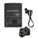 MH-24 Battery Charger for Nikon EN-EL14 EN-EL14A UK Plug Battery Camera Battery Charger for Nikon D3100 D3200 D3300 D3400 D3500 D5100 D5200 D5300 D5500 D5600 P7000 P7100 P7700 P7800 SLR Camera Charger