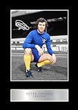 Peter Osgood Pre Printed Signature Signed Mounted Photo Display #1 Printed Autograph Picture 10x8 Inch Mount