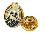 ROYAL ARK MARINER MASONIC FREEMASONS RAM LAPEL PIN