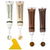 Laminate Worktop Repair Kit, Wooden Floor Scratch Repair Filler for Repairing Wood Cracks and Holes