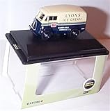 Oxford Morris J Van Lyons Ice Cream Vehicle 1:76 scale Diecast Model