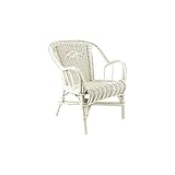 Aubry Gaspard Wicker Child's Chair white