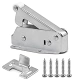 TRIXES Loft Door Push Lock for Attic, Cupboard, or Caravan – Touch Hatch Catch with Easy Installation and Secure Closure – Ideal for Space-Saving Doors in Homes, Offices, and RVs – Modern Design