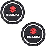 Universal Vehicle Cup Holder Insert Coaster Car Interior Accessories - Silicone Anti Slip Cup Mat for All Cars compatible with Suzuki