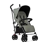 Silver Cross - Pop 2 Pushchair - Foldable Travel Stroller - Buggy - Adjustable/Lie Flat Seat - Newborn to 4 Years - Sage