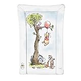 Little Poppets Deluxe Unisex Baby Waterproof Changing Mat with Raised Edges - Winnie the Pooh & Piglet, L