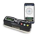 Digi-Pas 2-Axis Digital Precision Engineers/Machinists' Spirit Level 6-Inch, 0.020 mm/M