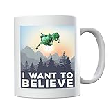 I Want to Believe Red Dwarf Starbug X Files Mug