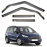 ISPEED Wind Deflectors Compatible with FORD GALAXY MK3 CD390 MPV 2016-onwards 5-doors 4-pc Tinted Wind Deflectors/Sun Visors/Rain Shield/Wind Shield