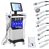 XFK Hydro Oxygen 14 in 1 Facial Beauty Machine Professional Rejuvenation Deep Skin Care Machine for Home, Spa, Beauty Salon