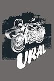 Retro Motorcycle Ural Vintage Sidecar Motorbike Premium: Notebook Planner - 6x9 inch Daily Planner Journal, To Do List Notebook, Daily Organizer, 114 Pages