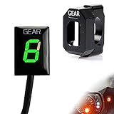 1-6 Speed LED Display Gear Indicator Display Meter Waterproof For Kawasaki ER6F ER6N ER-6N Ninja 250R 400R 650R ZX6R ZX-6RR Vulcan 650 VN900 Z750 Z1000 KLE650 VN1700 VN2000 VN 2000 1700