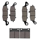 Cnornus Brake Pads for Suzuki SV 400, SV 650, GSX 600 F, GSX 750 F, GSX 750 W/X/Y, GSF 600 Bandit 2000-2004, Semi-Metallic