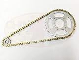 HONDA CBF 125 CHAIN AND SPROCKET KIT HEAVY DUTY 09-14 GOLD