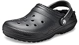 Crocs Unisex Clogs, Black, 6 UK Men/ 7 UK Women