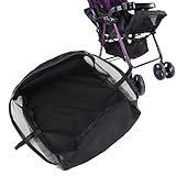 Vvikizy Universal Pram Basket, 1Pc Baby Stroller Pram Bottom Basket, Pushchair Shopping Storage Case Organizer Bag