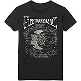 Fleetwood Mac T Shirt Sisters of The Moon Official Mens Black L