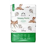 Amazon Brand - Mama Bear Disney Nappy Pants, Size 4 (9-15 kg), 80 Count, White