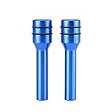 Door Lock Pin, 2Pcs Aluminum Alloy Universal Car Truck Interior Door Lock Knob Pull Pin Covers