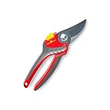 Wolf-Garten RR4000 Bypass Secateurs, Red, 28.1x3.62x2.5 cm