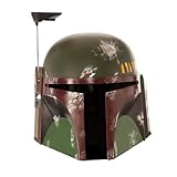 Rubies Official Star Wars Boba Fett Deluxe Adult Helmet, Adult Fancy Dress Accessory Halloween Halloween