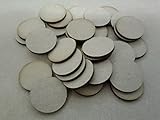 Laser Cut 3mm MDF Discs 5cm Diameter Pack of 50