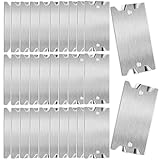 Son of thesea 10PCS Nail Plates for Wood Studs, 1.5 x 2.5 Inch nail plates electrical, Sharp Pointed Prongs, Anti-Nail Protection Plate Shield, Protect Plumbing and Wiring, Silver, ST246197