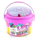 Canal Toys So Slime Mix’in Slime Bucket - 2 Coloured Slimes with Surprise Character & Fun Decorations - 400g Stretchy Sensory Slime Kit for Kids - DIY Mix & Play Slime Set for Creative Fun