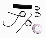 Rotary 2 Post Lift Latch Shaft Spring Kit - Fits SPOA7, SPOA9, SPOA10, SPO7, SPO9, SPO10 - Alloy Steel - Includes FJ782-34, FJ7566-10, 4141 Truarc, FJ7382-9, 41388 Bushing