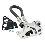 HouYeen Front Fuel Pressure Regulator with Gasket for Lan-d Ro-ver Defender L316 Discovery 2 L318 2.5 TD5 1998-2016