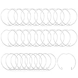 30 Pcs Downlight Spring Clips, GU10 MR16 Spotlight Clips Lamp Replacement Retaining Spring Rings Clasp Clips Downlight Spring Clamps for Diameter 50MM LED Halogen Bulb Holders