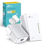 TP-Link TL-WPA4220 KIT AV600 Powerline Adapter WiFi Extender Kit, Wi-Fi Booster/Hotspot, Speed up to 300Mbps, 2+1 Ethernet Ports, Powerline WiFi Extender, Wi-Fi Auto-Sync, UK Plug, Plug & Play