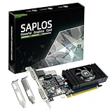 SAPLOS Geforce GTX 750 Ti Graphics Card, 4GB GDDR5 128-bit, DVI-D, HDMI, VGA, Low Profile, Video Card PC, GPU, PCI Express x16