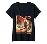 Star Wars Jawa Auto Parts Tatooine Deals Funny Ad Parody V-Neck T-Shirt