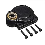 Share Goo Electric Power Starter Power Back Cover Backplate Roto E-Start Drill Plate 11012 for 1/8 RC Car SH 28 Nitro Engine Rotor, Hole Centers 32mm
