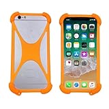 Lankashi Phone Soft Silicone Protective Case For SUNTAK CHIPPY 6.51" Gel Cover Skin Etui Bumper Shell Orange