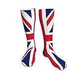 Women Men Crew Socks Union Jack Boot Socks Anti Blister Fun Dress Socks Casual Hiking Socks For Climbing Walking Outdoor