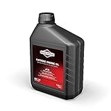 Briggs & Stratton 100006E 4-Stroke Lawn Mower Engine Oil SAE30, 1.4 l, Black, 1.4 Litre