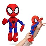 Marvel Spidey and His Amazing Friends – Slingshot Plush Spider-Man Toy with Sound– Stretchable Arms for Launch Action – Soft & Durable Superhero Plush for Kids Toys for Boys & Girls