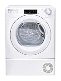Candy CSOEC9TG 9kg Condenser Dryer, Sensor Dry, WiFi, White/White Door