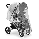 Universal Rain Cover for Pushchair Stroller, Pram Rain Cover with Window, Baby Buggy Cover Protect from Sun Dust Snow