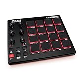 Akai Professional MPD218 - USB MIDI Pad Controller and Drum Machine with MPC Pads, Assignable Knobs, Note Repeat and Full Level Buttons, Production Software