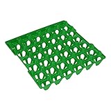Fdit Egg Flats Egg Tray Holder Turnover Basket Plastic 30 Egg Tray Supplies Eggs Crates Holder Poster 5 Egg Rack 30 Cell 5Pcs Egg Baskets (Green), Fdity1kx3wf0t8-14