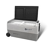 Bluefin Active Expedice 36L | Travel Fridge | Advanced Cooling & Freezing Technology | Dual Storage Compartments | Smartphone App Control | LCD Display | AC & DC, Grey, One Size