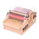 XDTKJDZ Electric Drum Carder, Wool Carders, Spinning Drum, Hand Carders Wool Needle Felting Brush, Adjustable Combing Speed, W/foot Switch, for Craft Felt Project