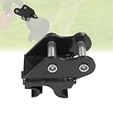 Mini Excavator Quick Hitch, Quick Coupler for 0.8–2 Ton, Heavy-Duty Mechanical Quick Coupler for Buckets, Breakers, and Other Attachments, Easy Installation and Fast Tool Change for Small Diggers