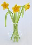 Gorgeous Glass Daffodil Display