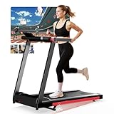 Superun Treadmills for Home Foldable With 6% Incline, 16km/h, 112 * 42cm, 158KG Capacity Folding Treadmill,2573W Motor Running Machines for Home with APP Control, Door to Door Delivery