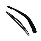 Rear Wiper Blade + Wiper Arm for Proton SAVVY WindshieldAuto Parts Rear Wiper Replacement Parts Waterproof Plastic